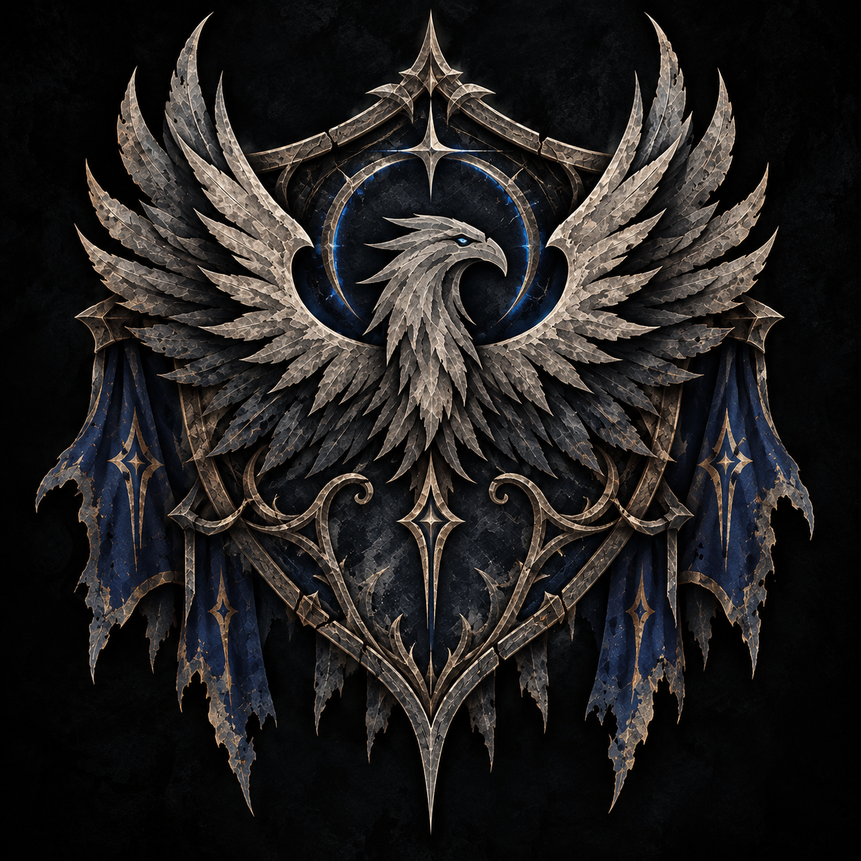 The Ashen Vanguard emblem